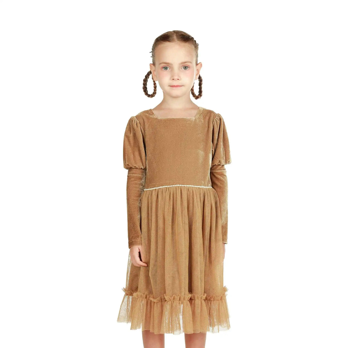 Plain Formal Dress For Girls