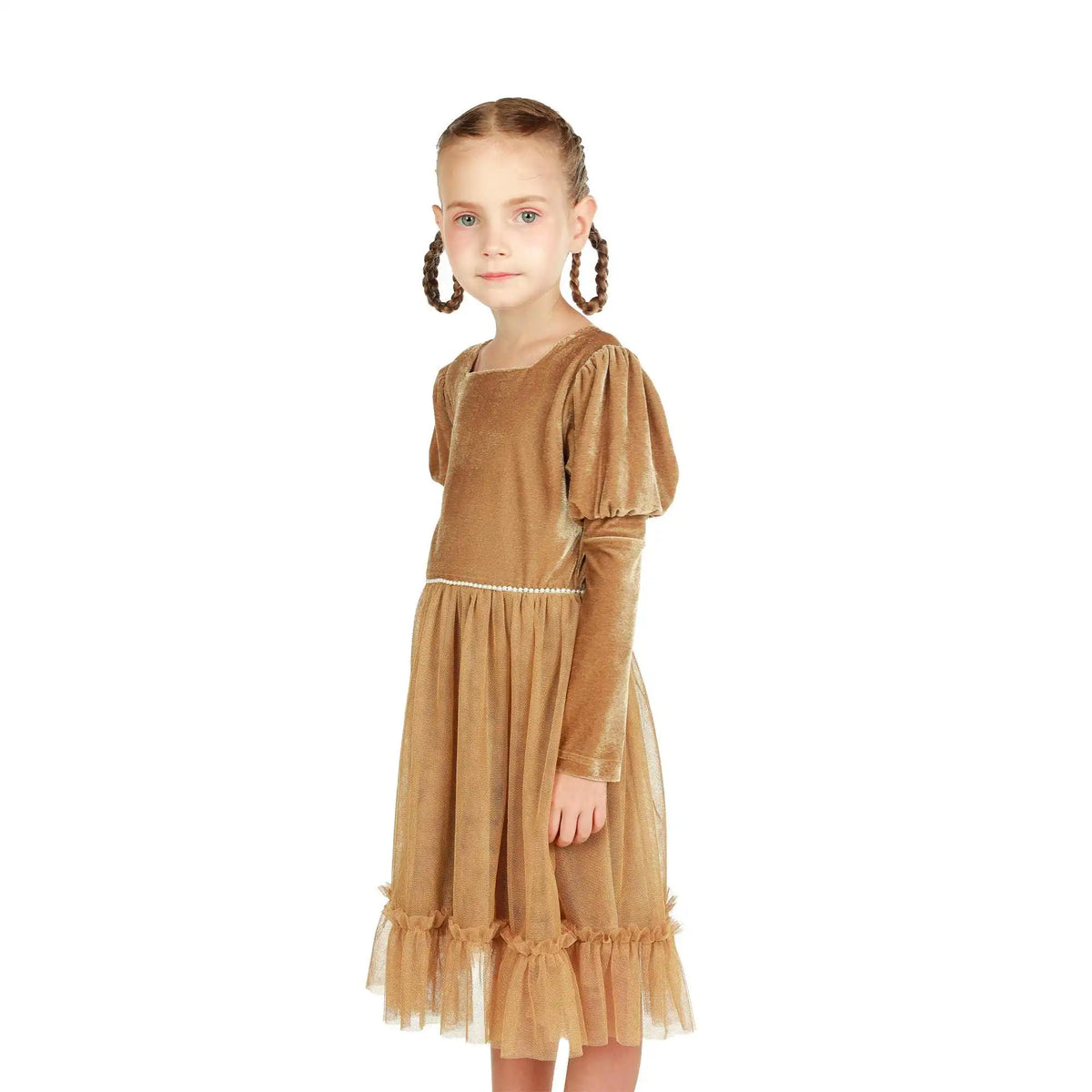 Plain Formal Dress For Girls