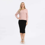 Wrap Basic Skirt For Women