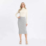 Wrap Basic Skirt For Women