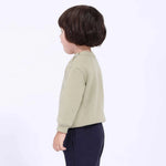 سويت شيرت مطبوع بغطاء رأس للمواليد الأولاد