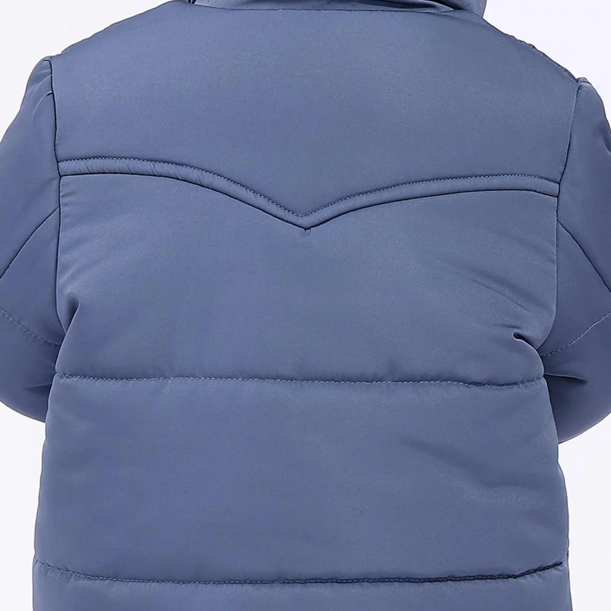 جاكيت مبطن بجيوب وغطاء رأس للمواليد الأولاد