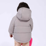 جاكيت مبطن بجيوب وغطاء رأس للمواليد الأولاد