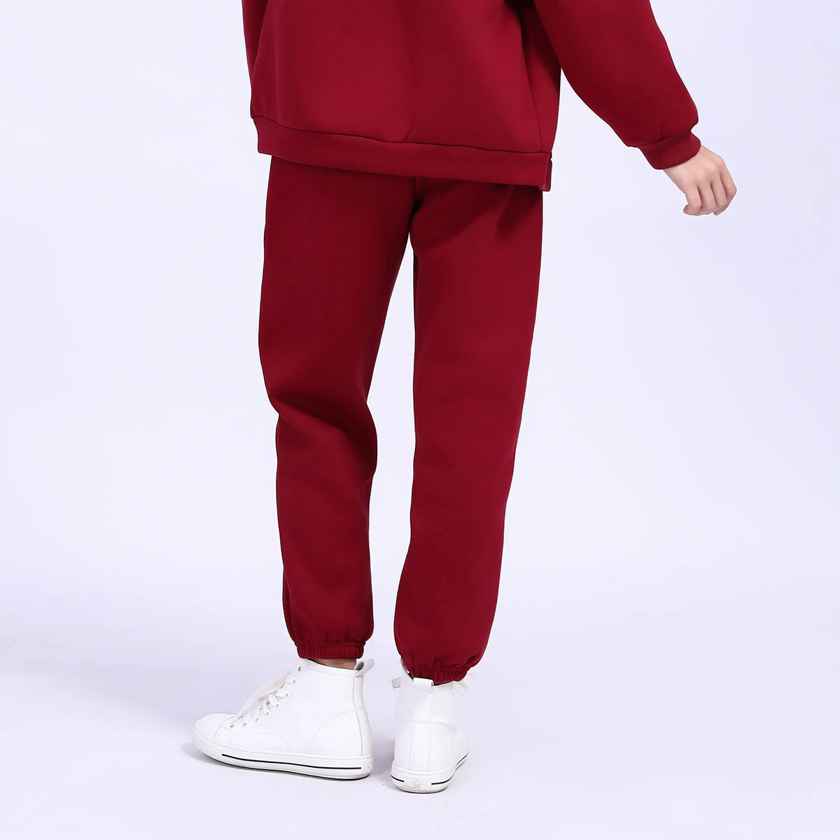 L | 14-15 Y Maroon L | 14-15 Y,93,58,59.6,102 Pants for Girls Image