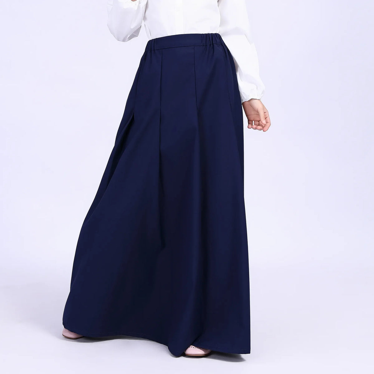 M | 13-14 Y Navy M | 13-14 Y,90,54,-,- Skirt for Girls Image