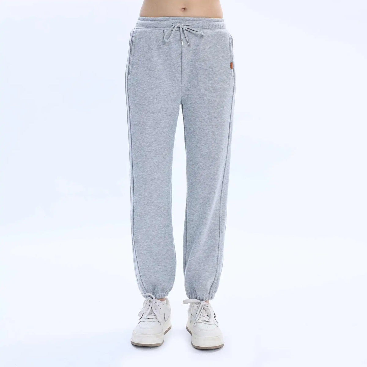 Ankle-Tied Basic Pants For Women