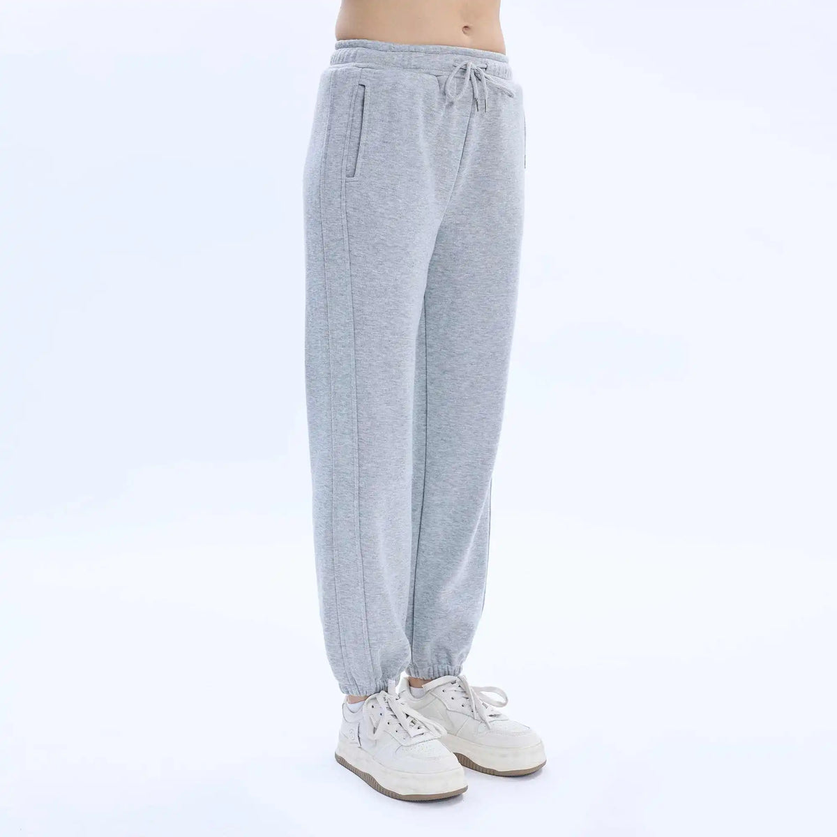 Ankle-Tied Basic Pants For Women
