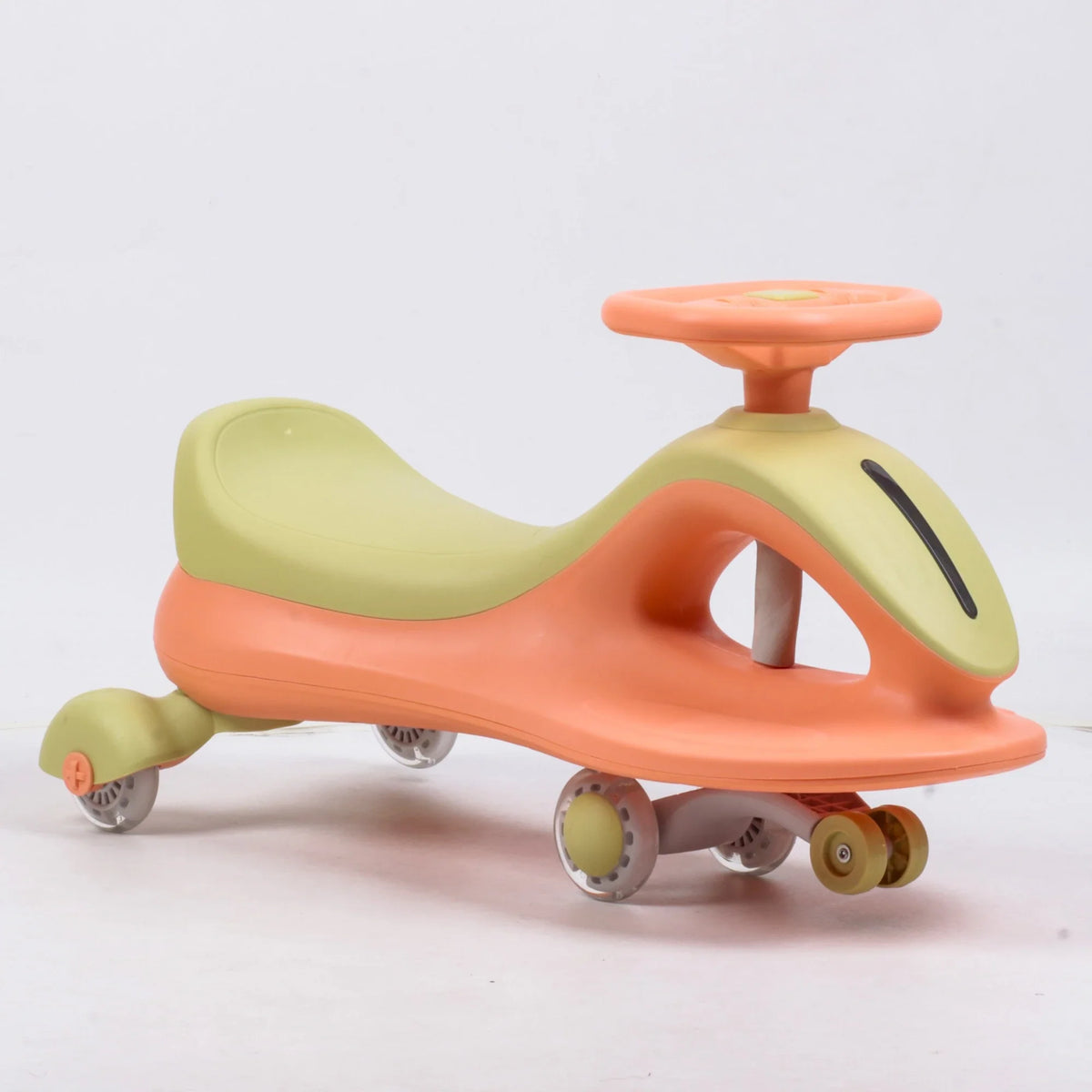 3-8Y Orange Swing Car for Girls Image