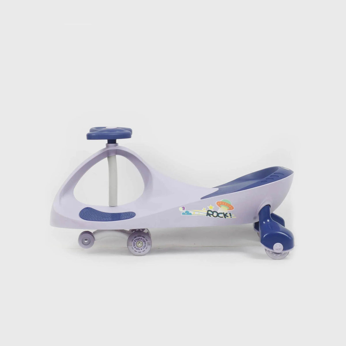 3-8Y Purple Swing Car for Girls Image