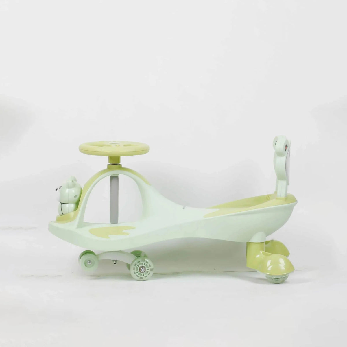 3-8Y Light Green Swing Car for Boys Image