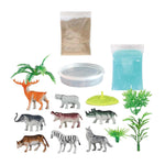 3D Scene Of Wildlife Image