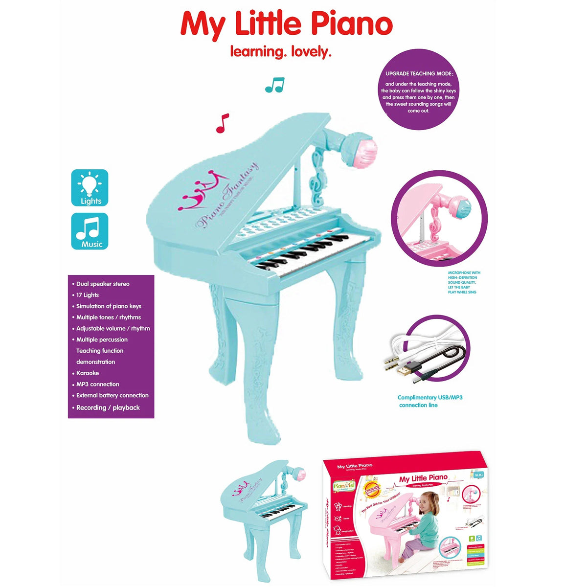 1-3Y Blue Musical Instrument Image