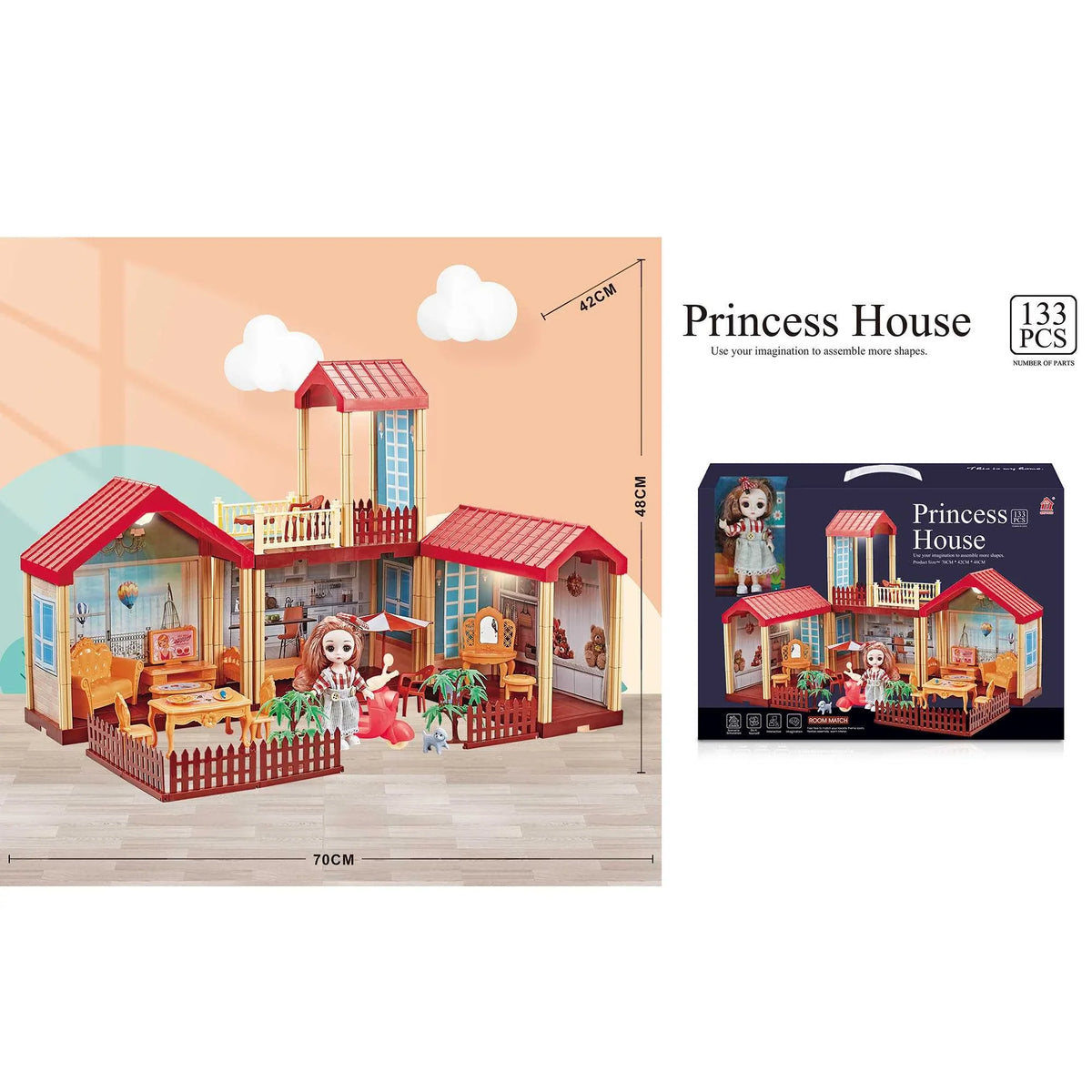 1-3Y Multicolor Furnishings Toys for Girls Image