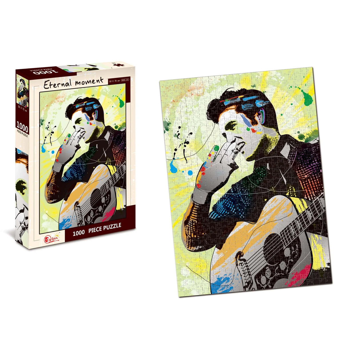 12Y Multicolor Puzzles, 1000 Pcs Image