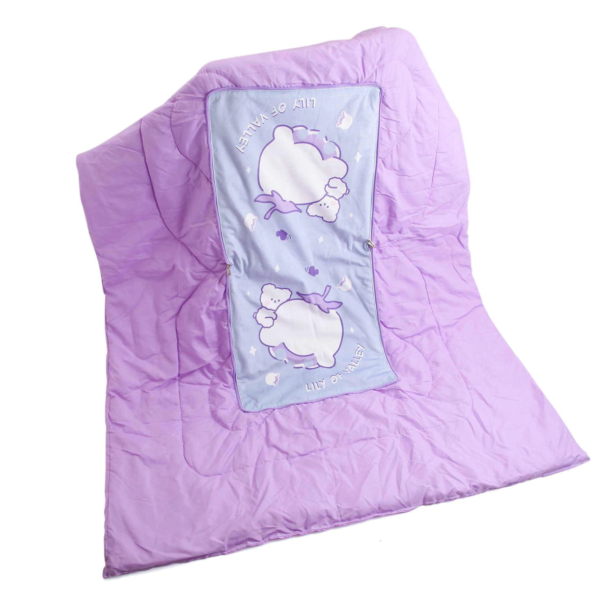 Free Purple Blanket for Babies Image