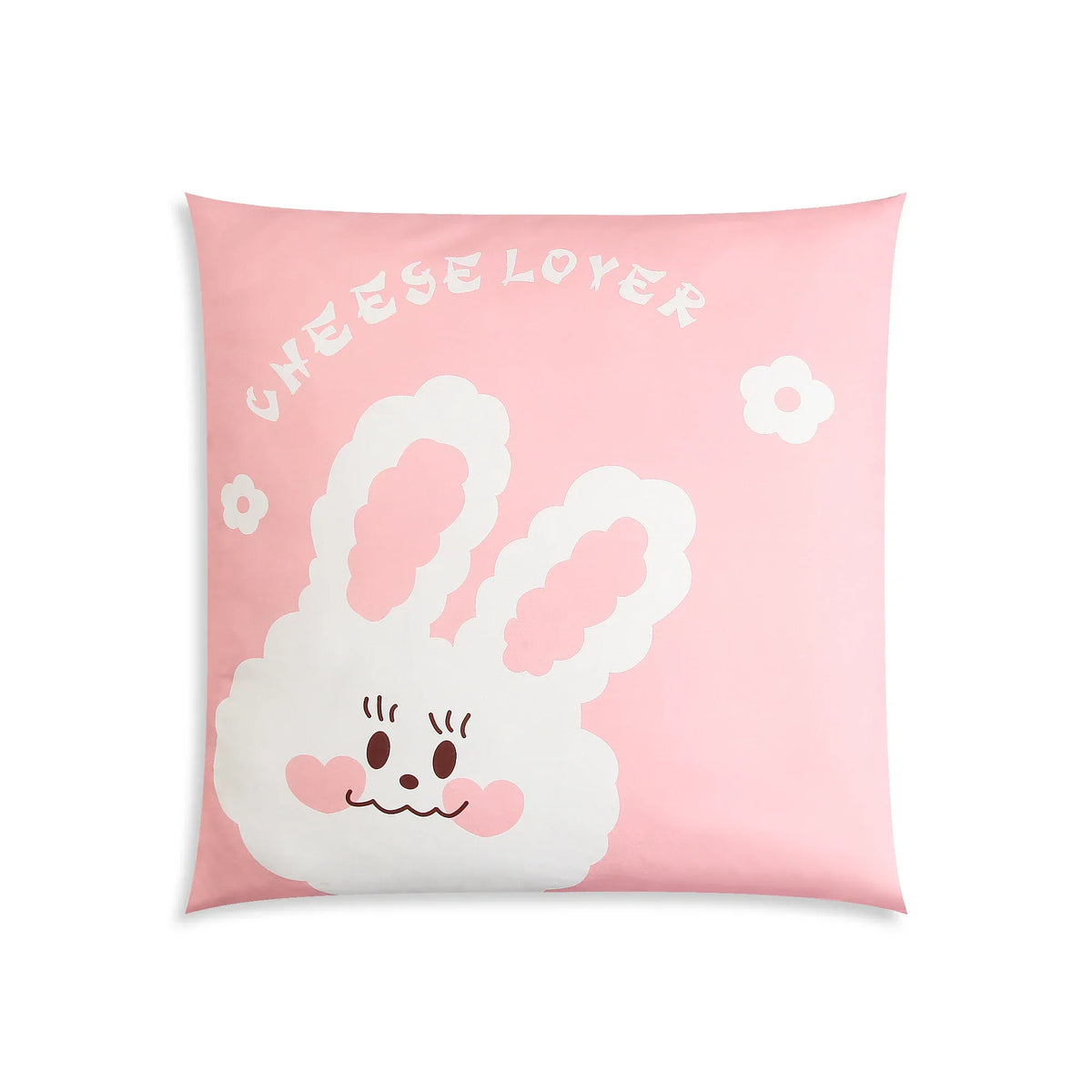 Free Pink Cushion Rabbit Design Image