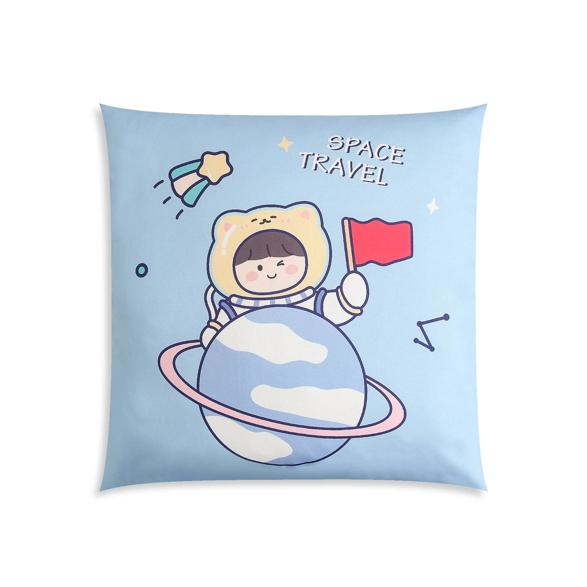 Free Blue Cushion Space Travel Image