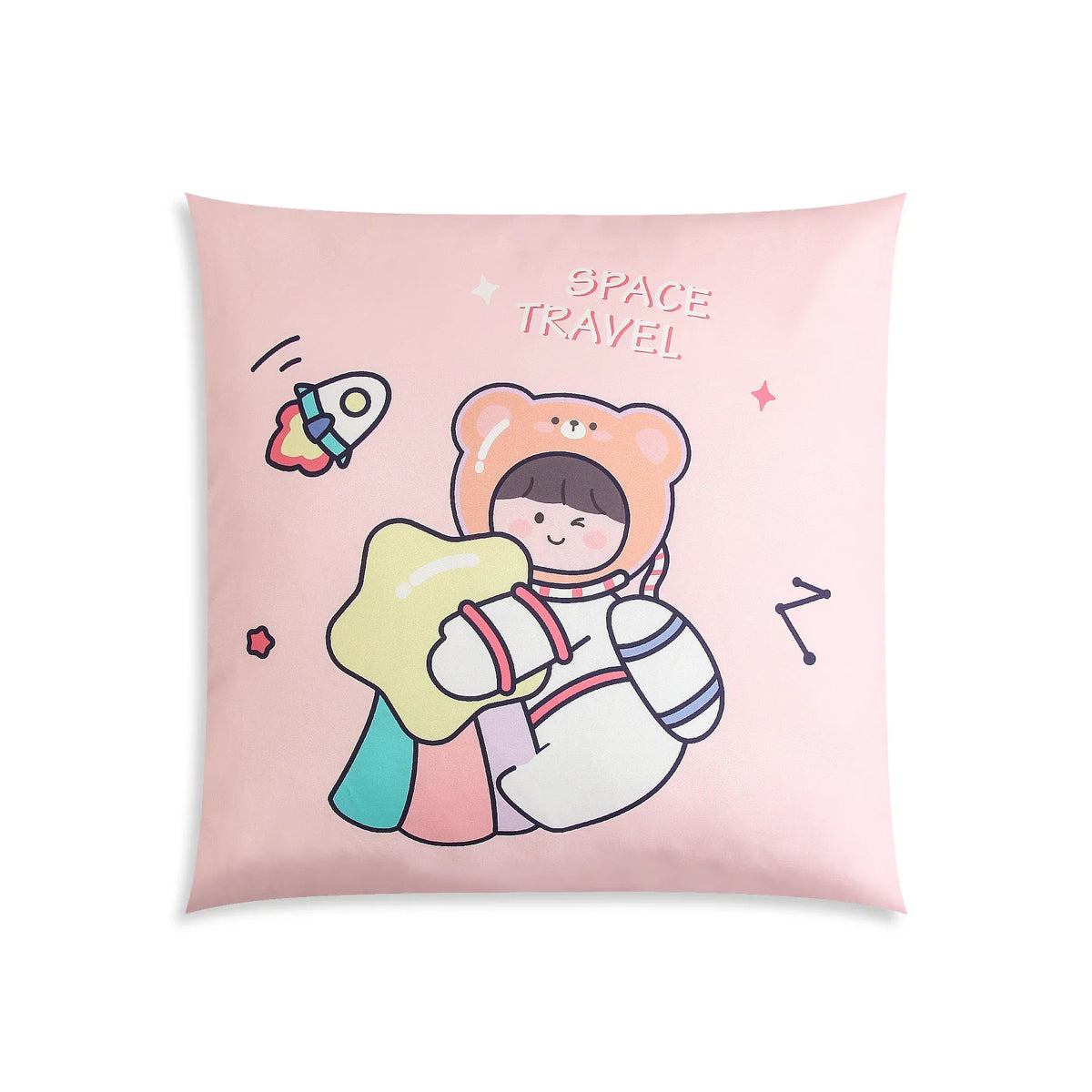 Free Pink Cushion Space Travel Image