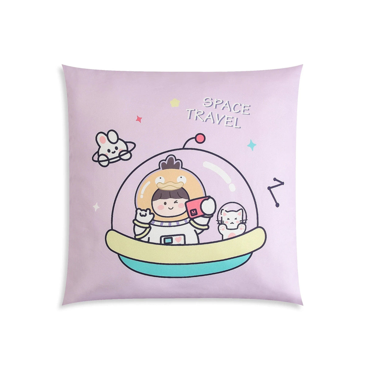 Free Purple Cushion Space Travel Image