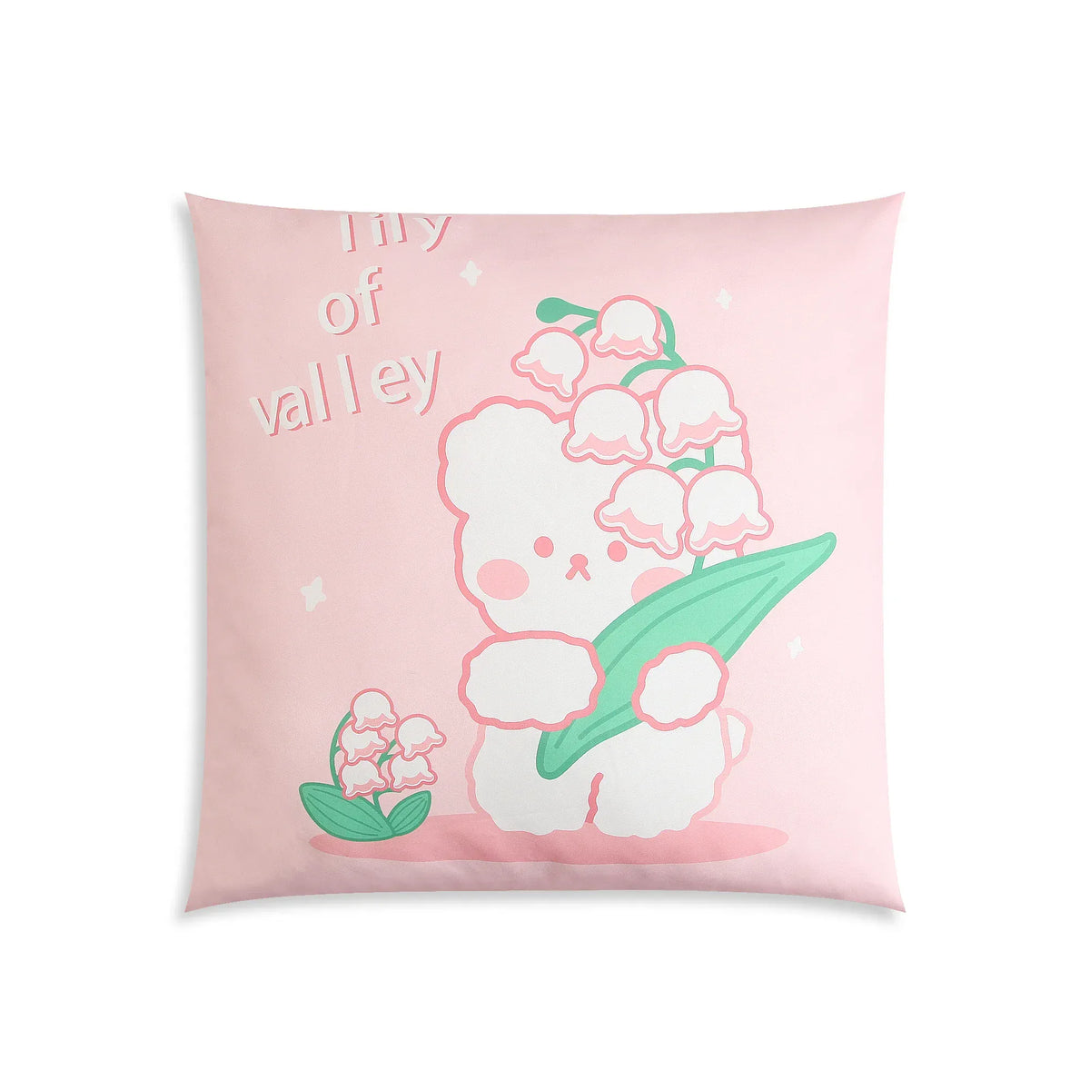 Free Pink Cushion Valley Design Image