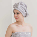 Free Gray Adult Hair-Drying Cap Image