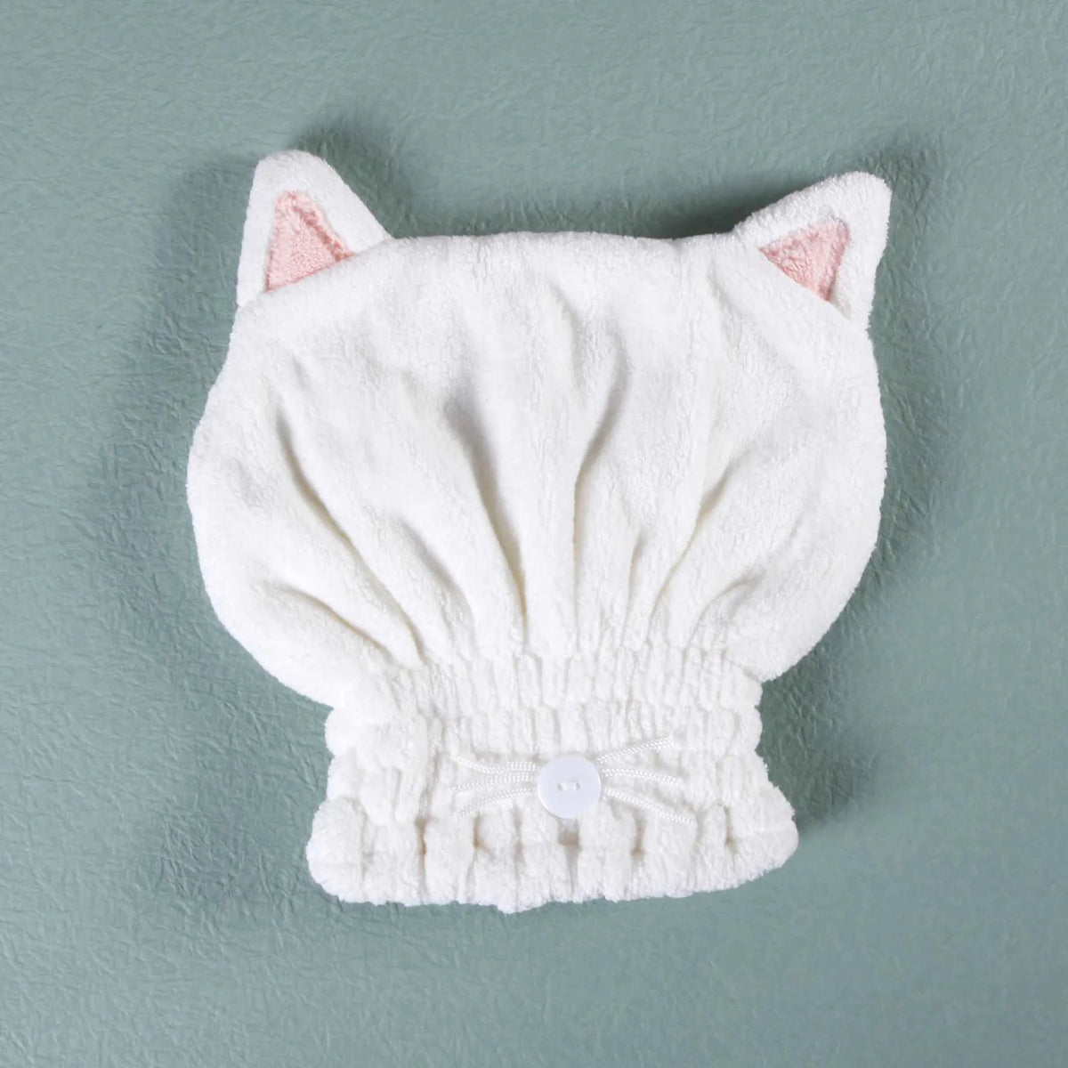 Free White Hair-drying Cap Image