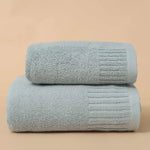 Free Blue Bath Towel set 2 pieces Image