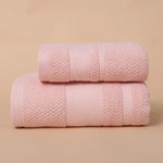 Free Pink Bath Towel set 2 pieces Image