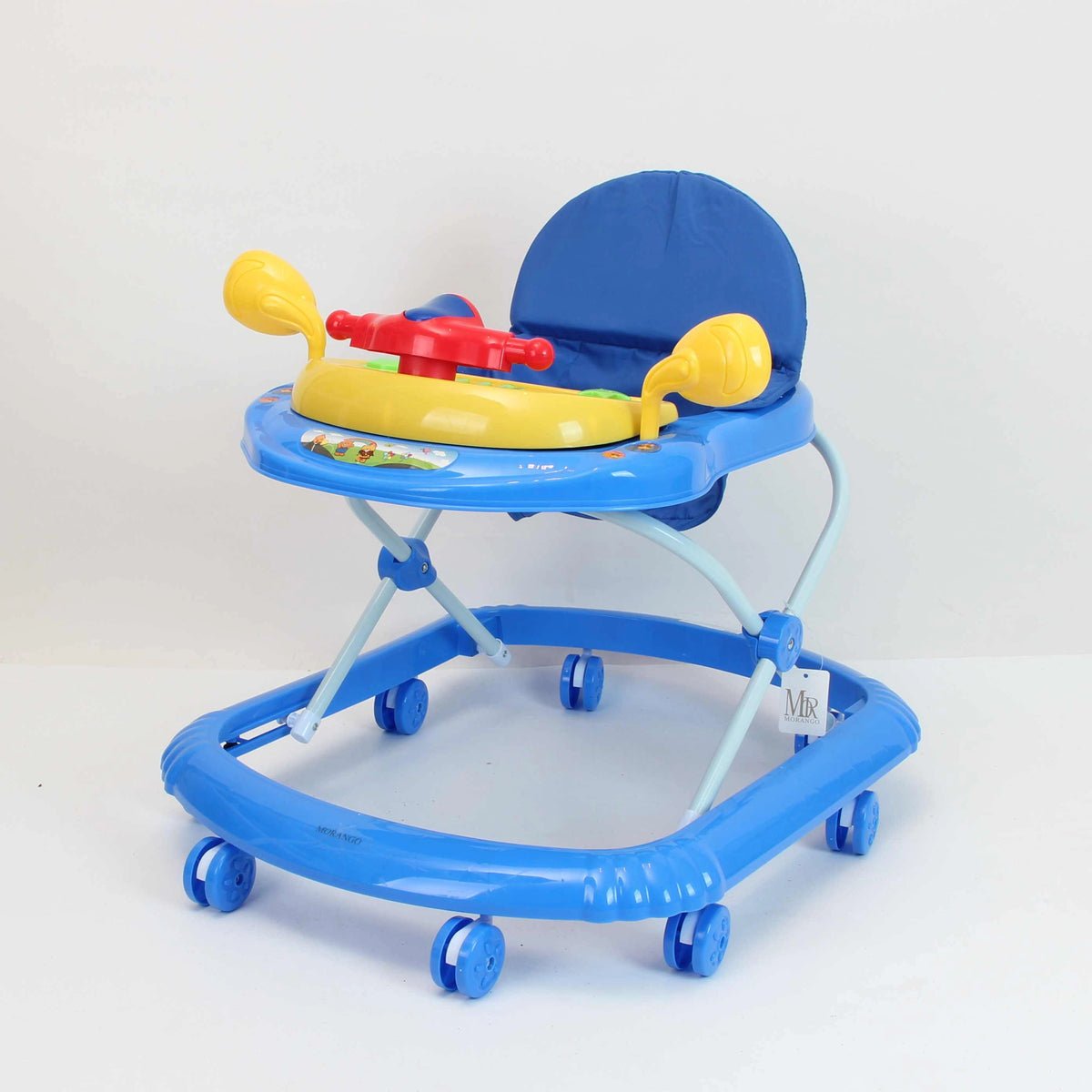 6 - 12M Blue Baby Walker for Boys Image