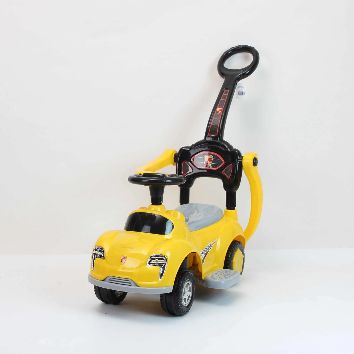 4 - 7Y Yellow Ride On Car Image