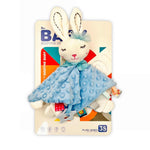 0M White Rabbit Baby Pacifier (Bubble Towel) Image