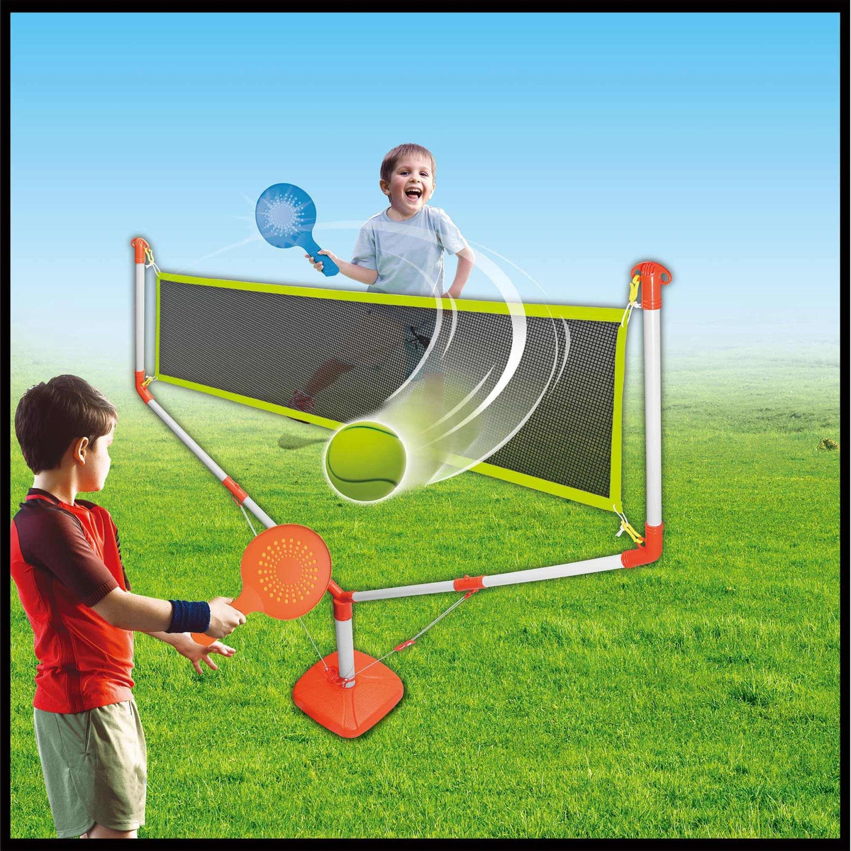 Free Multicolor Y-Shaped Racket Combination for Boys Image