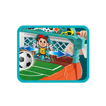 Against A Football Table Image