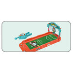 Against A Football Table Image