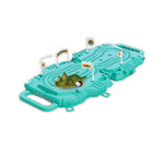 Free Green Dinosaur Jigsaw Rail Car Image