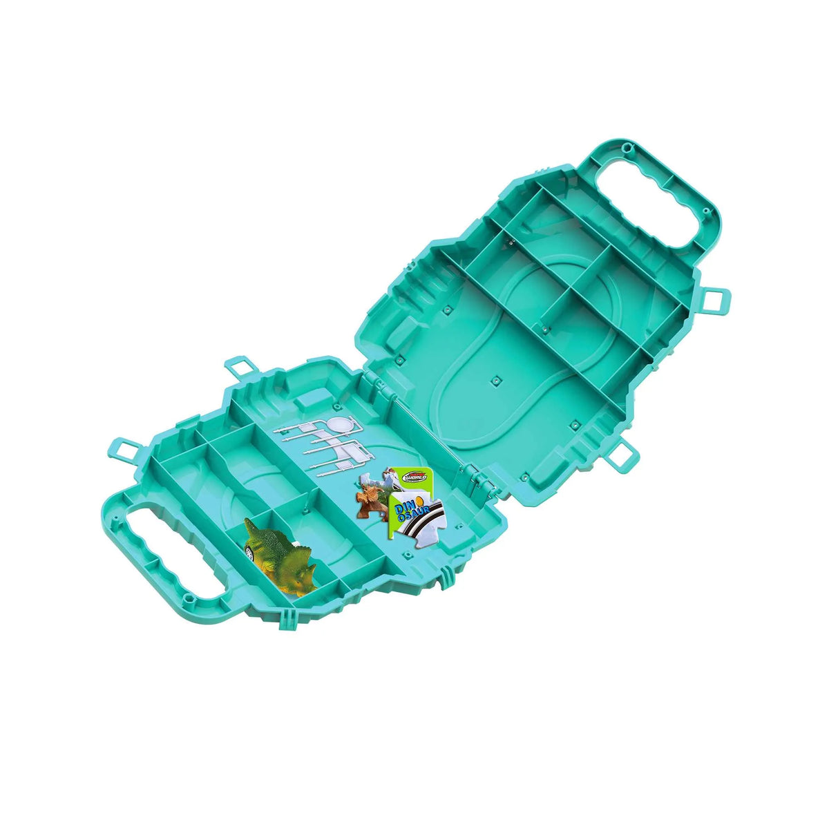 Free Yellow Dinosaur Jigsaw Rail Car Image