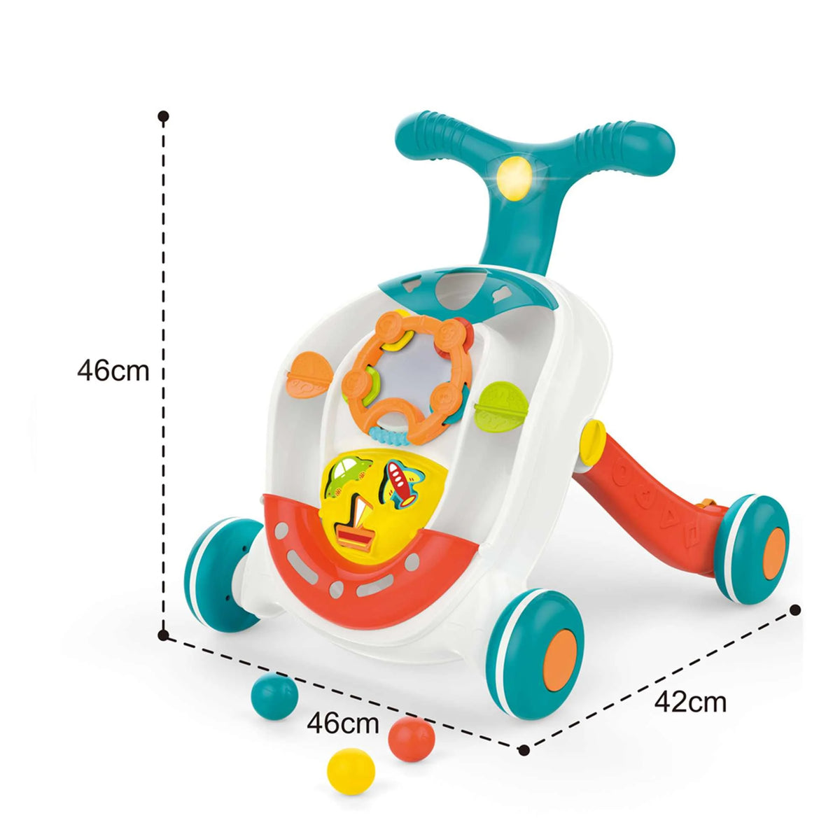 6M Green Baby Walker Image