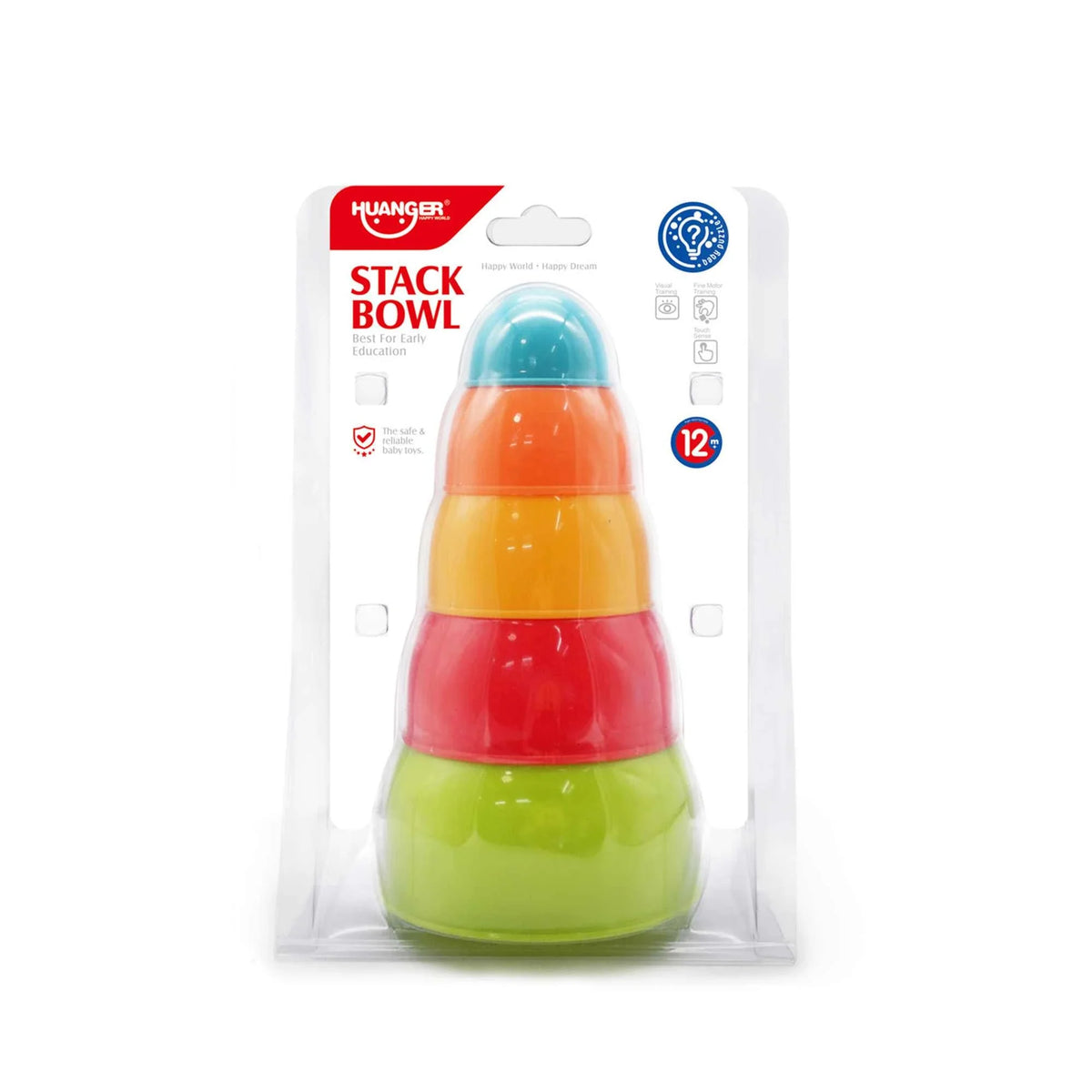 1-3Y Multicolor Stacking Bowls Image