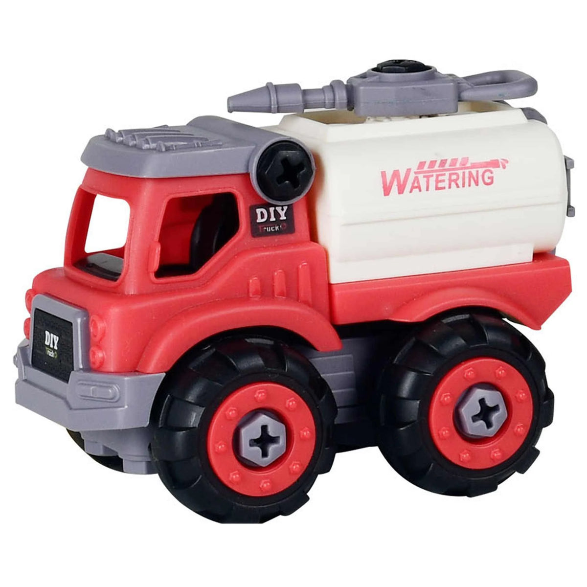 Assembled Toy Trucks Image