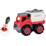 3-8Y Red Assembled Toy Trucks Image