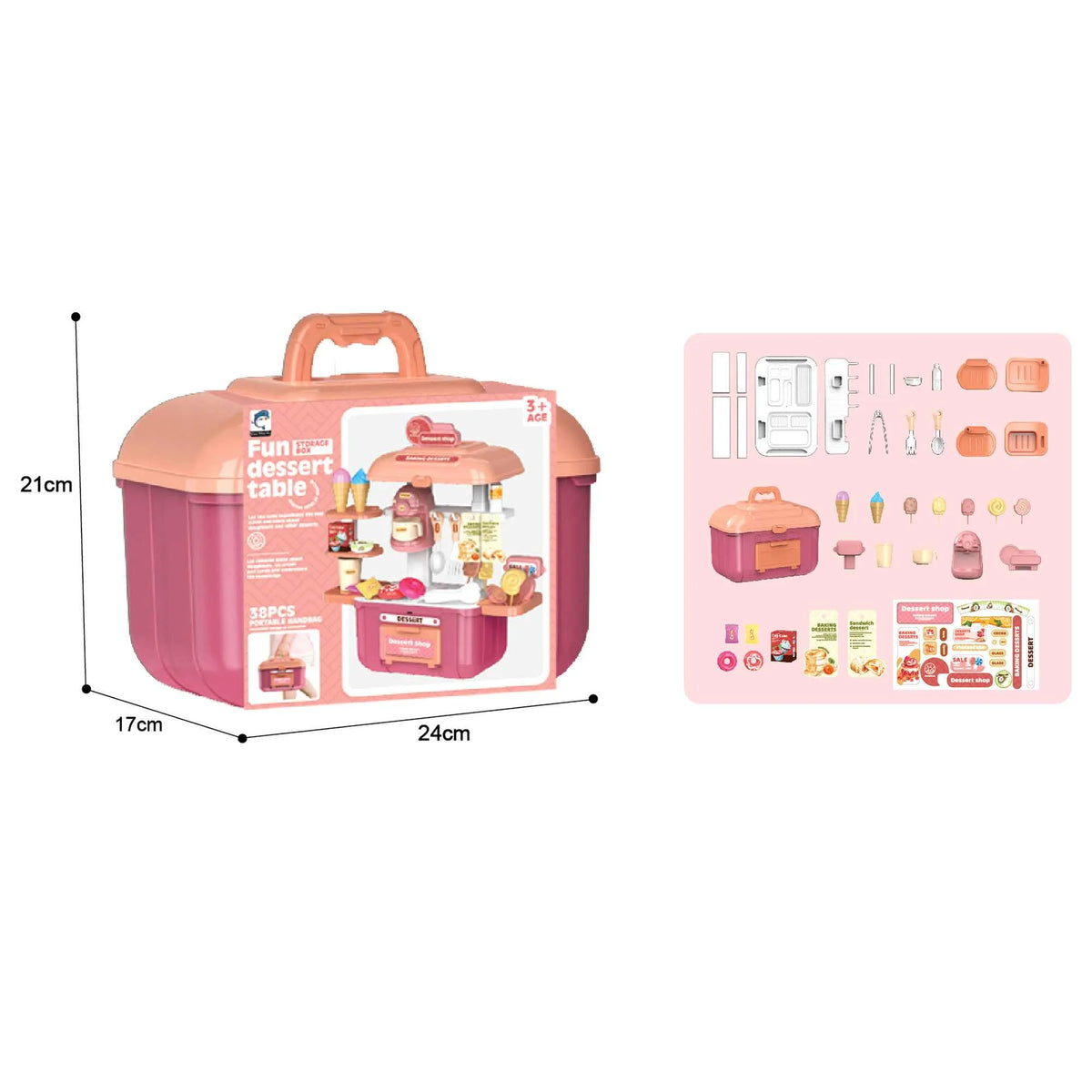 3-8Y Multicolor Dessert Suitcase Toys Image
