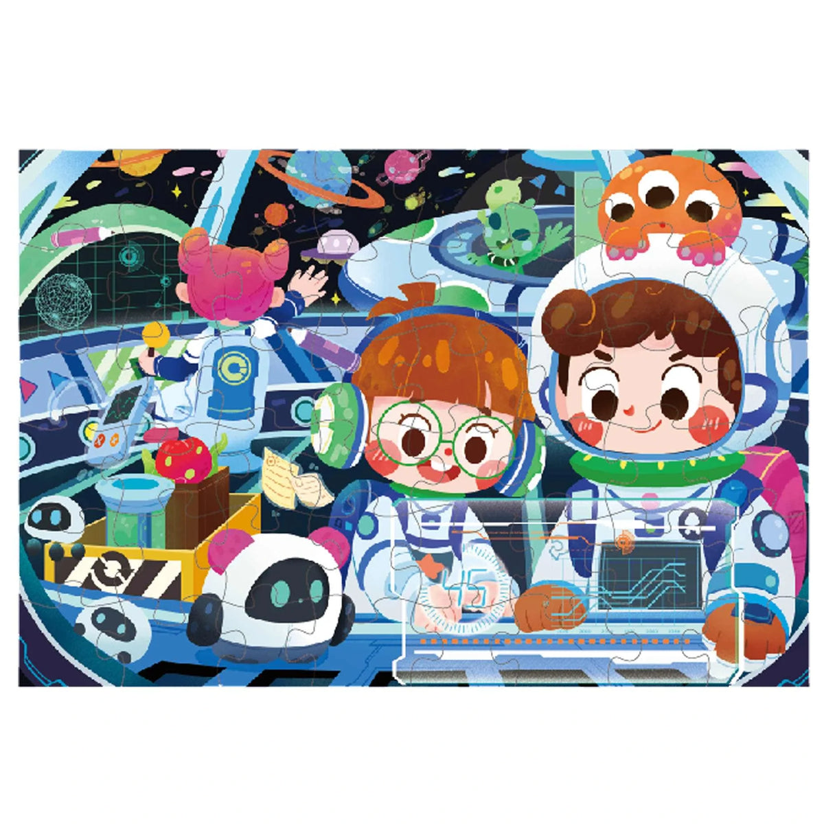 1-3Y Multicolor Puzzle Series Image