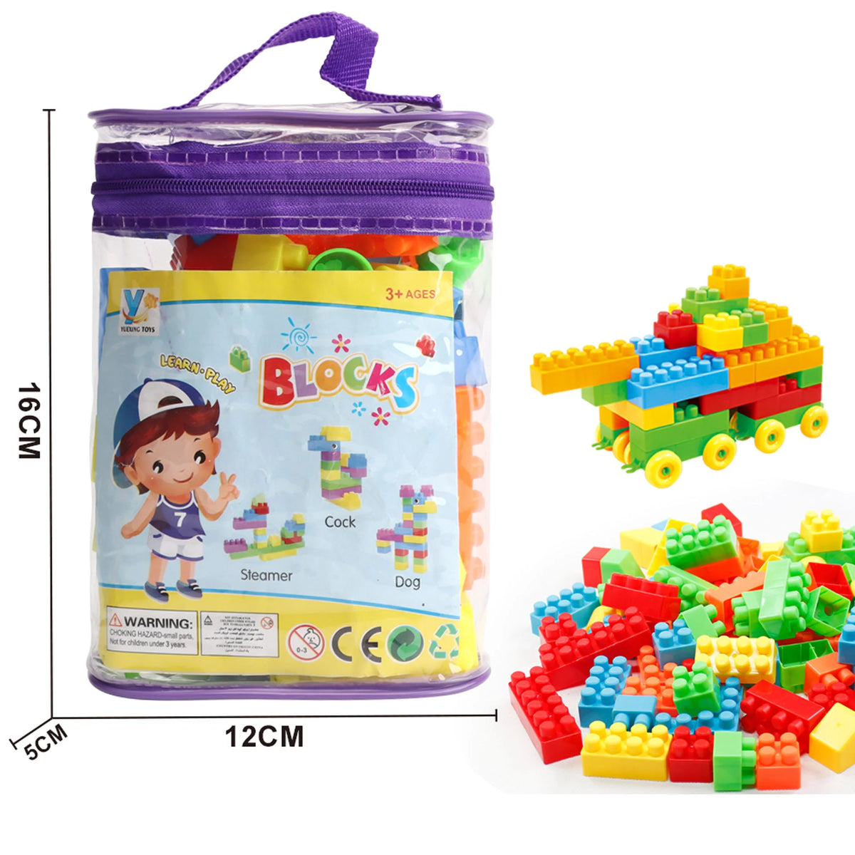 3-8Y Multicolor Building Blocks Image