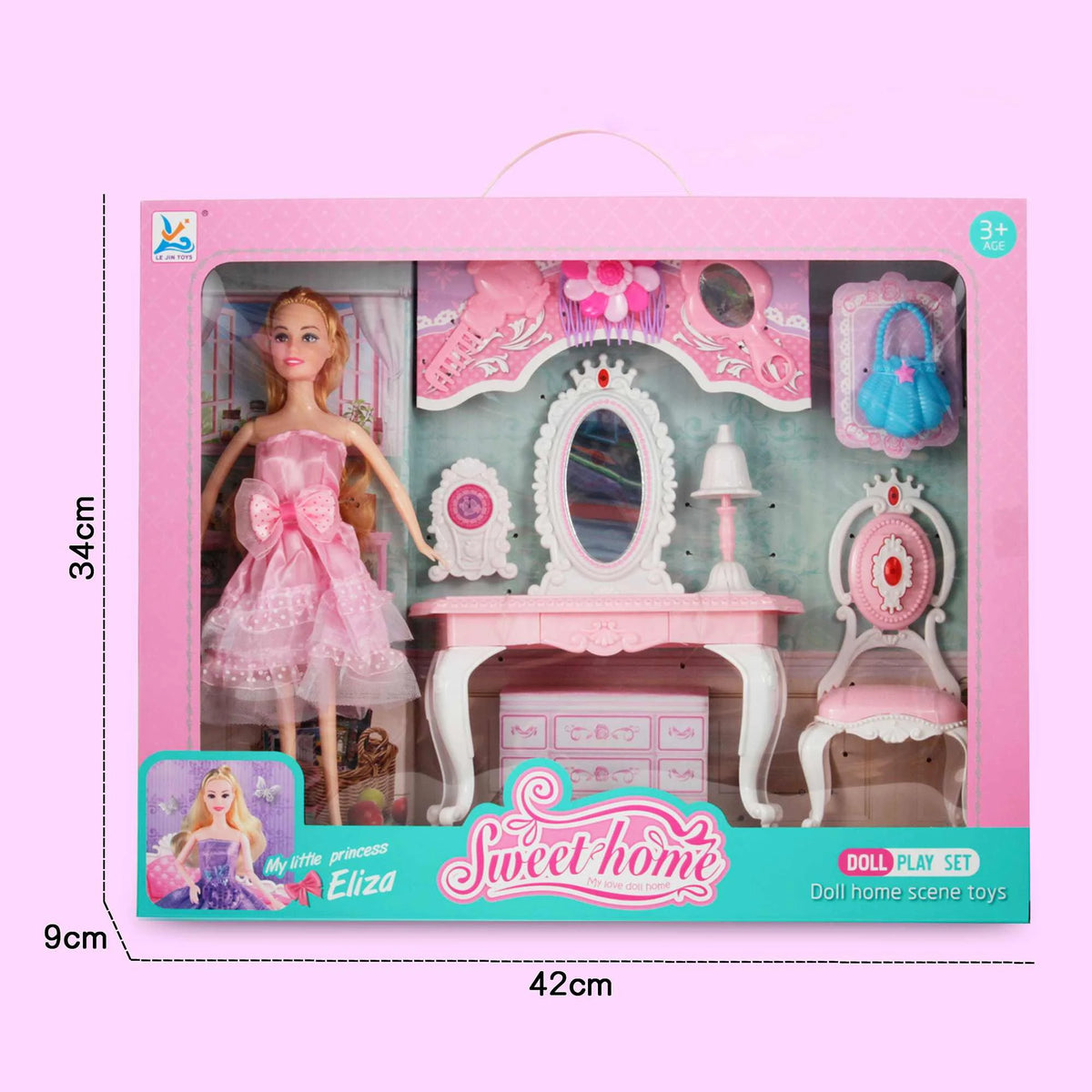 3-8Y Multicolor Barbie Play Set Image