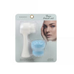 Free White Face Brush Set Image