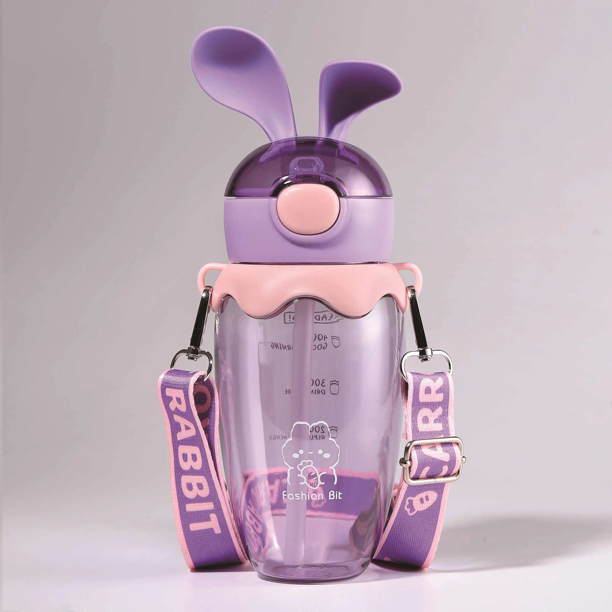 580ml Purple plastic bottle Image