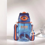 800ml Blue plastic bottle Image