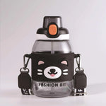 750ml Black plastic bottle Image