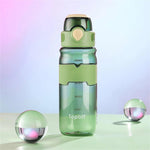 600ml Green plastic bottle Image