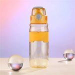 600ml Yellow plastic bottle Image